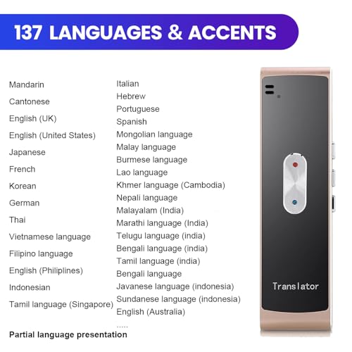 AI Smart Language Learning Device