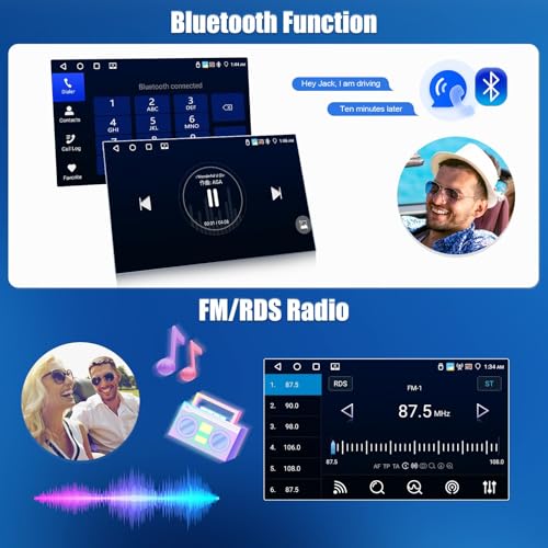 Autoradio Android 15 pour Trafic 2 Vivaro Primastar Écran 10 pouces