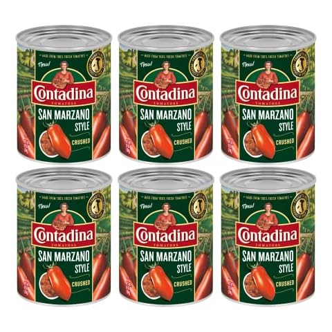 Contadina Crushed Tomatoes, 28 oz (6 Cans) Cover