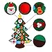 XONOR Juego de árbol de Navidad de Fieltro DIY con Adornos para...