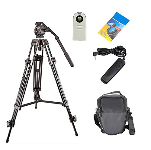 Gowe profesjonalny statyw do aparatu fotograficznego, 1,3 m, papier do czyszczenia obiektywów, torba na aparat fotograficzny, kabel spustowy