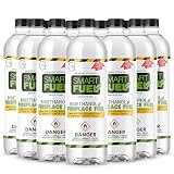 Smart Fuel Bioethanol Fuel for Ventless Fireplaces - 1 Liter, Pack of 12 | Denatured Alcohol for Tabletop Fire Pits and Burners