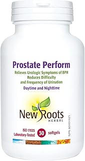 New Roots Herbal - Prostate Perform - 30 softgels - Relieves Urologic Symptoms of BPH