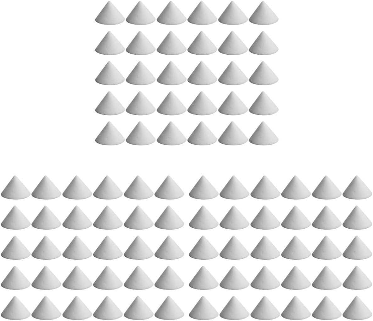 TEHAUX 90pcs Refractory Support Nails for Pottery and Ceramic Firing High-Temperature Resistant Tools for Support and Portable Craft Accessories
