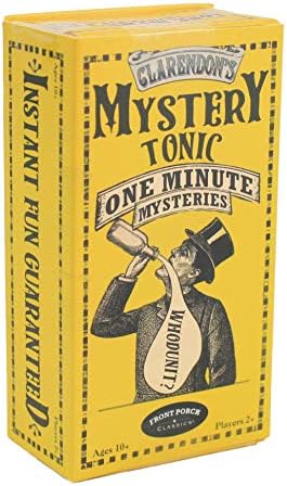 Front Porch Classics | Front Porch Classics Claredon's Mystery Tonic Vintage One Minute Mystery Card Game for 2 or More Players, Ages 10 and Up image 5