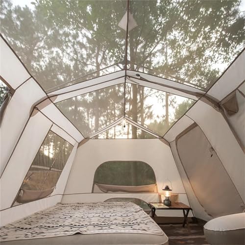 Carpa automática para camping exterior 2 habitaciones 1 hall miniatura 4