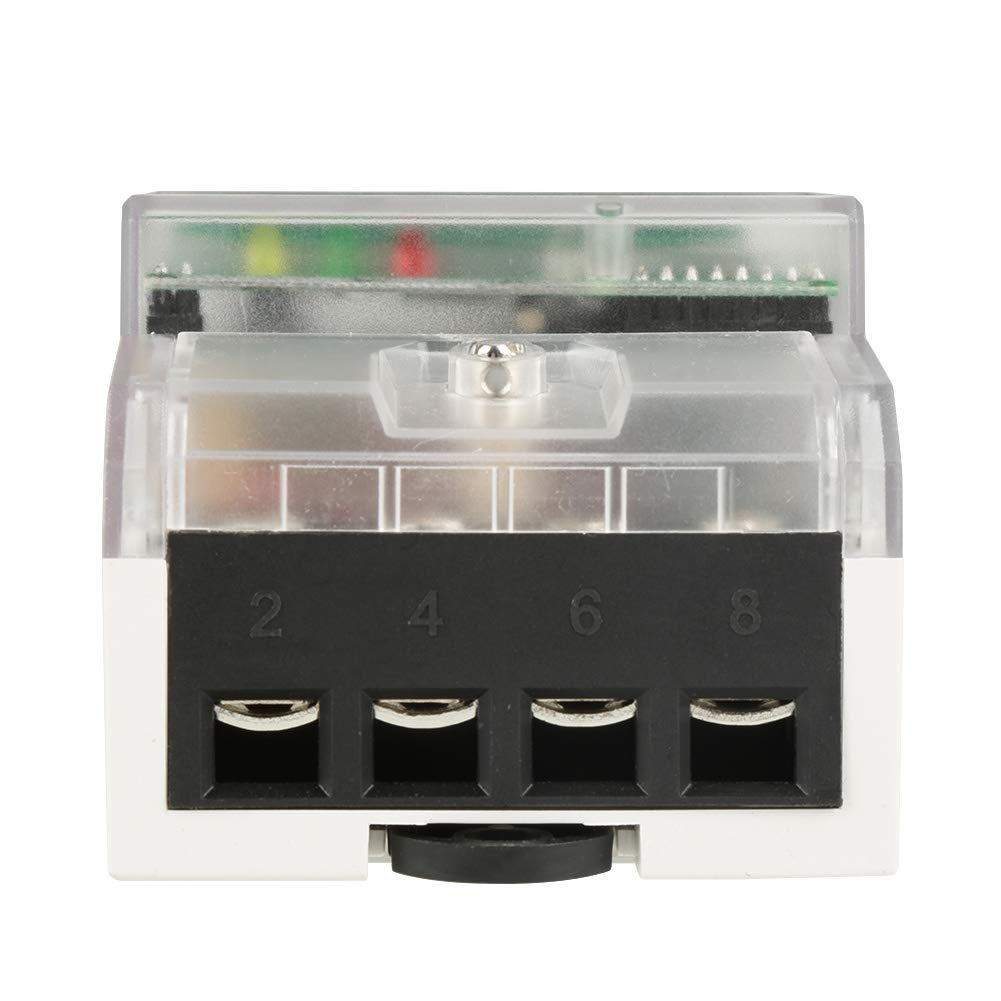 Medidor KWh trifásico de 4 hilos |Monitor de uso de riel DIN para subcontador (30(100) A)