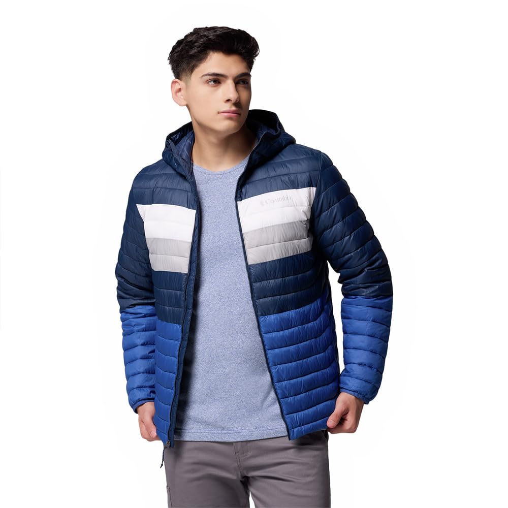 Columbia Powder Pass Hooded Jacket Piumino con cappuccio Uomo (Pacco da 1)