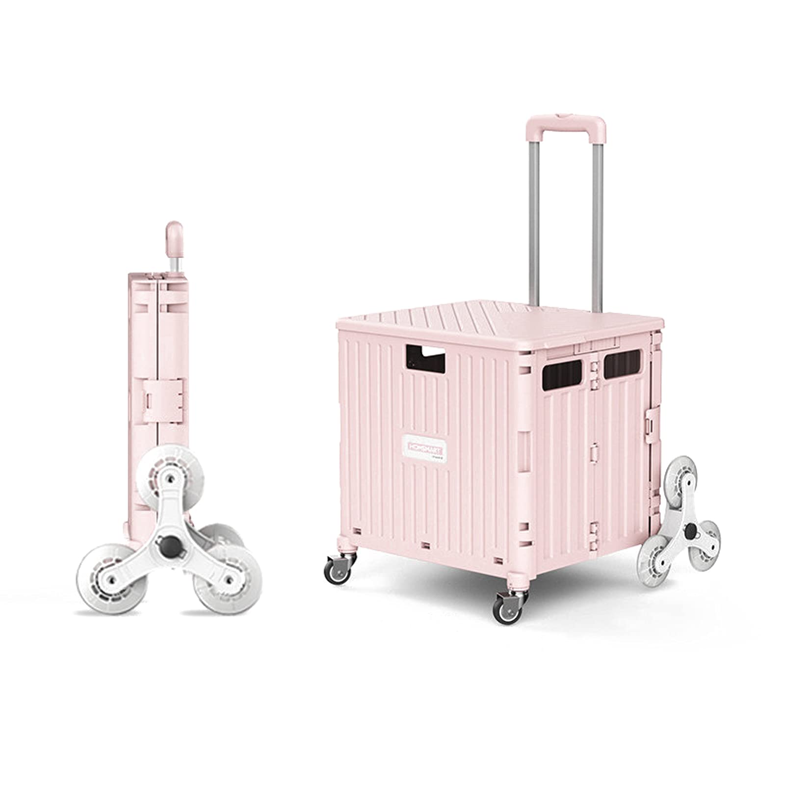 Amazon｜ボックス キャリーカート、階段登り キャリー 台車、45・65L