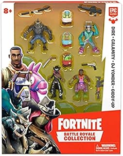 Scificollector Battle Royale Collection Action Figure 4 Squad Pack Dire, Calamity, DJ Yonder & Giddy-Up
