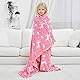 softan Einhorn-Fleece-Decke für Mädchen, Kinder Fleece-Decke für Bett Sofa Couch, rosa Einhorn-Flanell-Fleece-Decke für Mädchen, Schule, Geburtstagsgeschenk, 130x150 cm