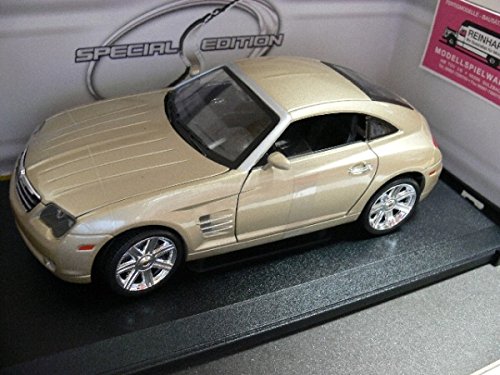 Miniature Solido 1/18 – Chrysler Crossfire 2002 (Boîte Fatiguée, Belle Mini)