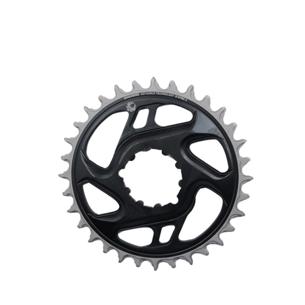 Platos para Bicicletas Plato Compensado de 3 mm/6 mm Plato de Montaje Directo de 12 velocidades 30T/32T/34T Plato Ovalado 32 MTB (Color : Gx 6mm Offset 32t)