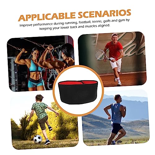 Faja lumbar deportiva para soporte y ejercicio, talla 80X14.5X1 cm miniatura 5