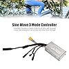 ZWZRFMZHML Motor Brushless Controller E Bike, Motor Brushless Controller Electric Bicycle Brushless Controller Kit, 24V 36V 48V 17A Sine 3 Mode Controller with Waterproof Connector for DIY #2