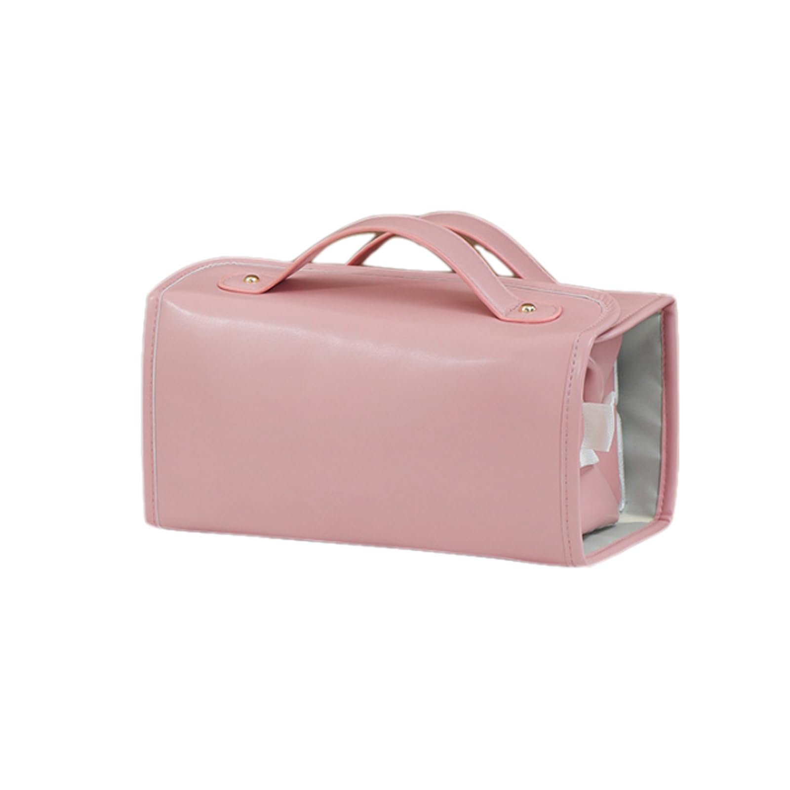 Trousse da viaggio impermeabile, 4 in 1, staccabile, grande capacità, trousse da toilette con 4 scomparti trasparenti staccabili, Rosa, Impermeabile, da appendere