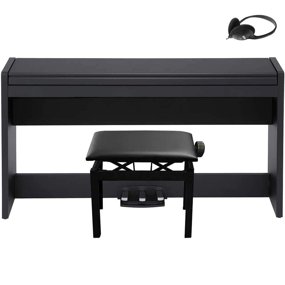 Amazon | KORG 電子ピアノ LP-380-BK U 88鍵 ブラック 高低自在椅子 