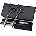 Produktbild Lnspirational Geschenke Dekor Zubehör Zubehör Friseur Schere Set Professionelle Home Haarschneide Set mit Friseur Schere Haarausdünnung Schere Friseur Kamm Clips für Frauen Männer Kinder Haar St.