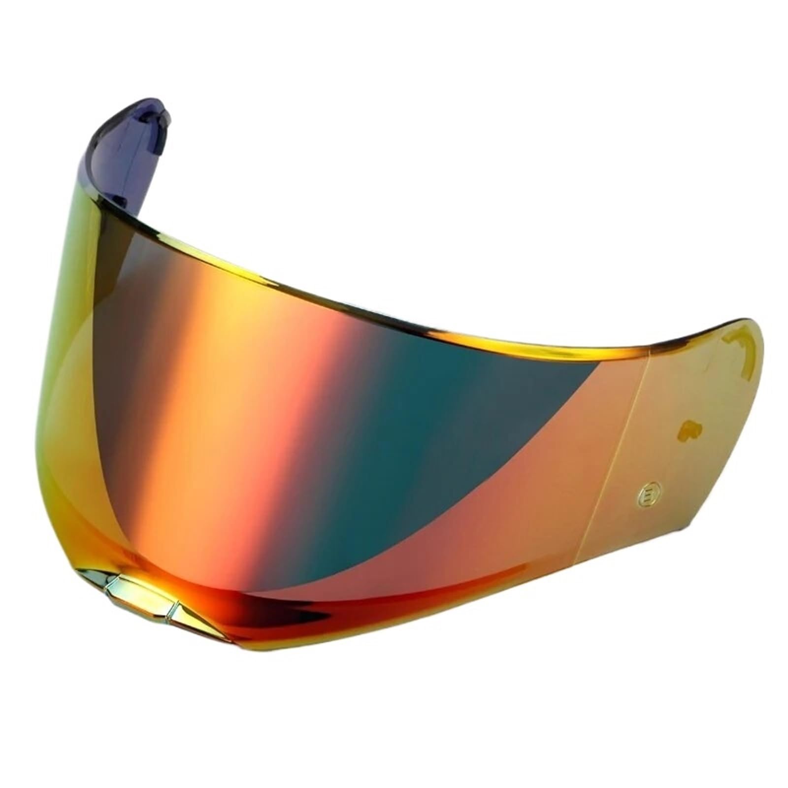 Visera Casco Moto Orificios for la Visera de la Lente del Casco Integral, Solo for Cascos de Motocicleta(Blue)