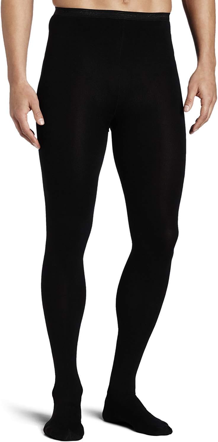 mens footed compression tights