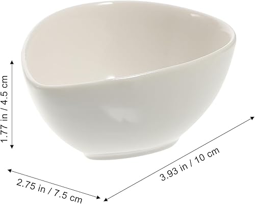 Miniatura 3 de Hemoton 5 piezas de lágrima aperitivo cuchara degustación plato asiático cuchara postre plato de lágrima servir tazas platos mini aperitivo