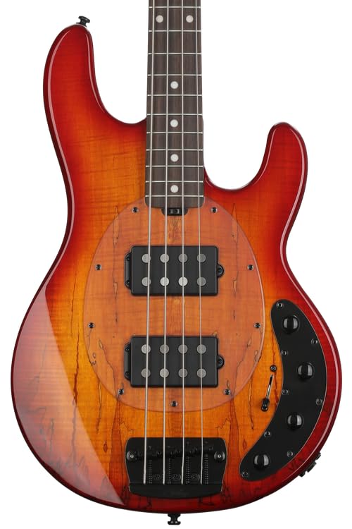 StingRay HH RAY34HH Spalted Maple in Blood Orange...
