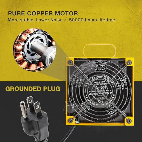Image of KOTTO Solder Fume Extractor with 2 Magnetic Helping Hands and 5 Carbon Filters -Breathe Fresh Air for various Welding Scenarios, Essential for DIY Soldering, Phone Repair, Hobbies, Jewelry, and Crafts