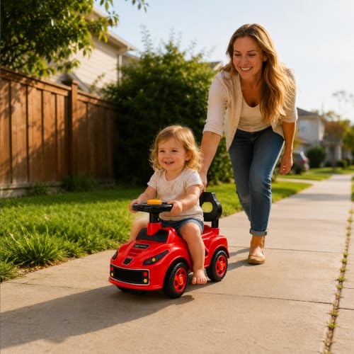 Image of Webby Ride on Car | Toys car | Push Car | Cycle | Birthday Gift | Sports Car | Ride on Toy with Horn for 1 Year Old Kid