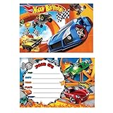20 PCS Race Car Invitation Cards, Race Car Birthday Party Supplies, Birthday Invitation Card for Boys