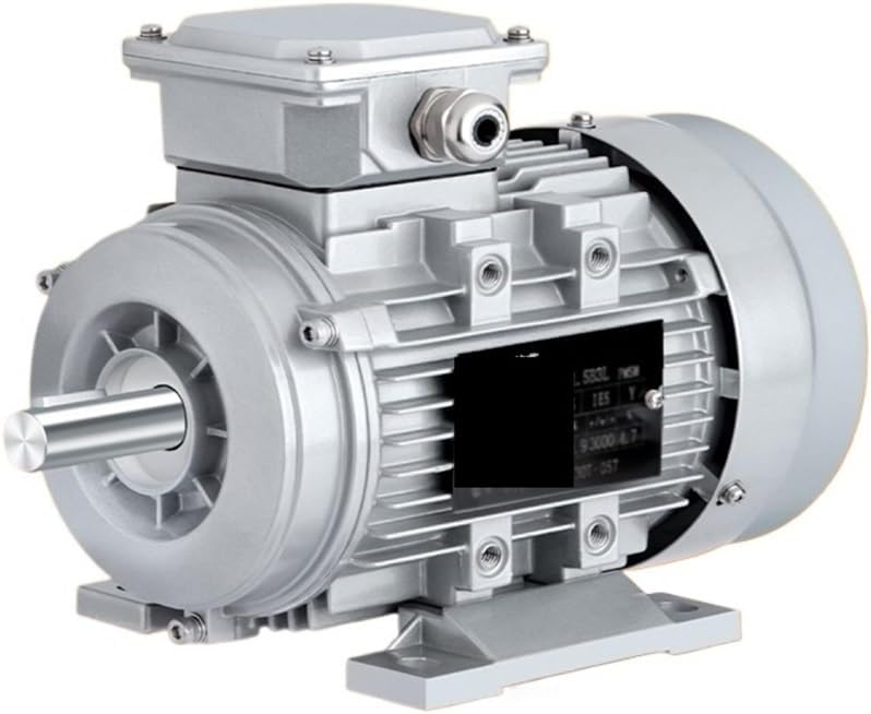 Synchronous Motor Permanent Magnet synchronous Motor, Single-Phase/Three-Phase, 220V/380V, Pure Copper AC Motor(80S 4.0KW380V 4 Pole pairs3000 RPM)