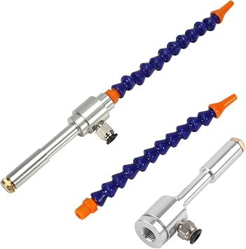 130mm Aluminum Alloy Cold Air Cooling Gun with Adjustable Flexible Tube for Drilling and Milling