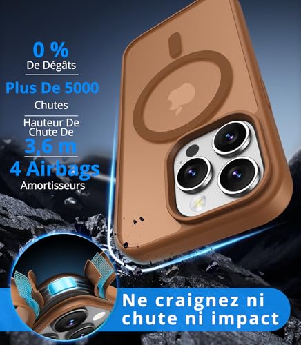 Coque Magsafe iPhone 13 Pro idéale pour le bureau et les sorties - 2