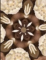 Fractal Photo Art Notebook: Cupcakes and Coffee 3: A fractal image notebook made from a photo of a buttercream cupcake next to coffee, and filled with college ruled paper. 1731166389 Book Cover