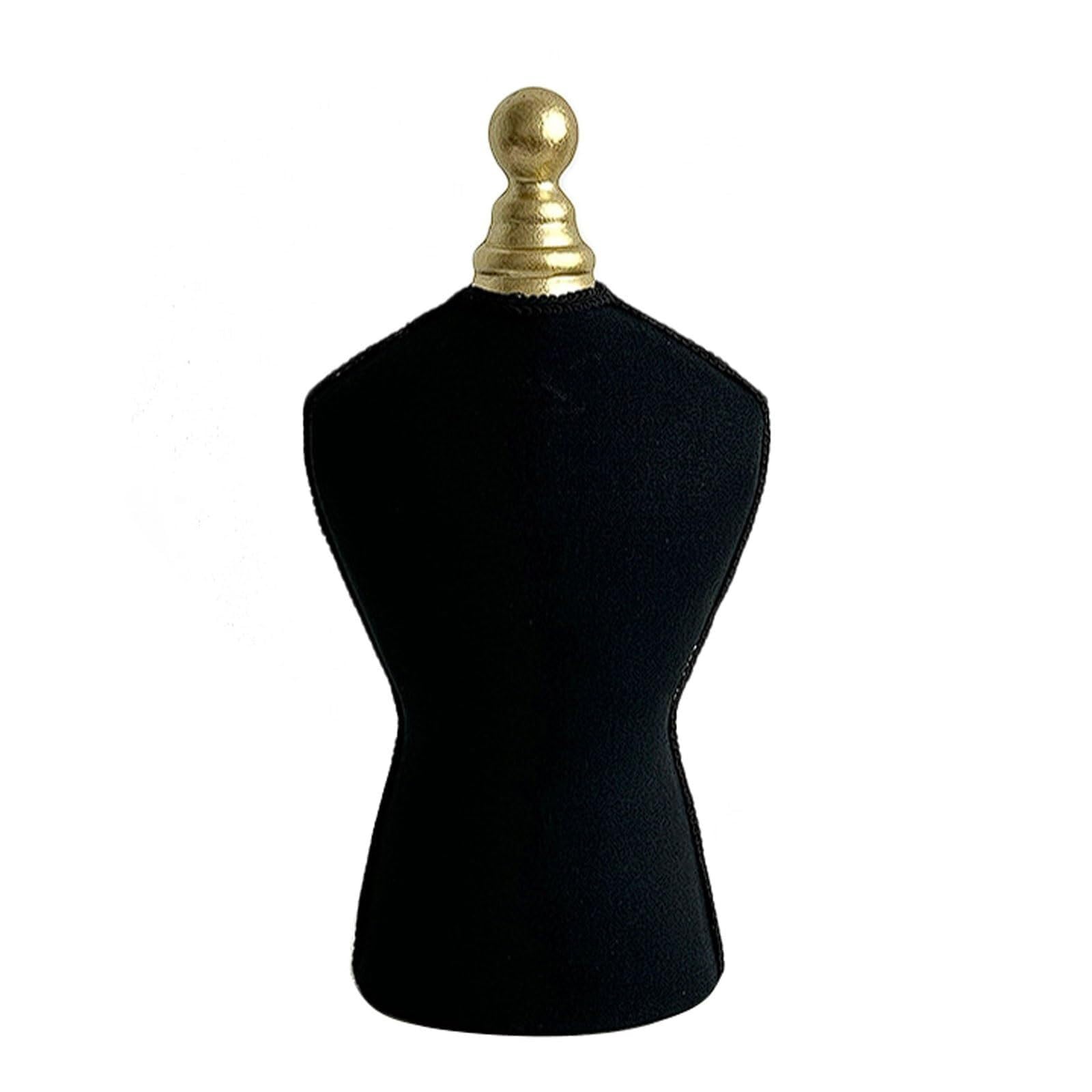 WxuuLTGJR Half-Bust Jewelry Easel Stand Jewelry Display Stand Necklace Organizer Tree Strings Showcase Holder Storage Tower Rack Vintage