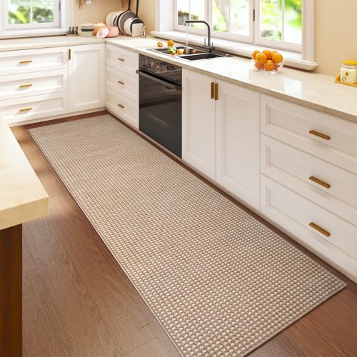 YDKGL Boho Woven Kitchen Runner Mat