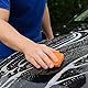 Premium-Autowaschknete entfernt Verunreinigungen, stellt den Glanz wieder her-ideal für die Autopflege, glatt und effektiv, einfach anzuwenden-Orange