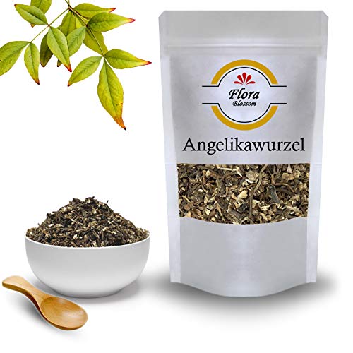 50g Flora Blossom Angelikawurzel - Natürlich Ohne Zusätze - Angelikawurzeltee - Engelwurz Tee Ganz Getrocknet - Gourmet Qualität Cover