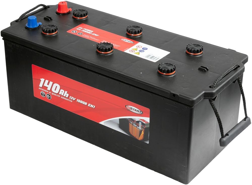 Start Batterie de camion 140Ah 12V 900A spécifique pour les pieds de camion à pôle positif gauche