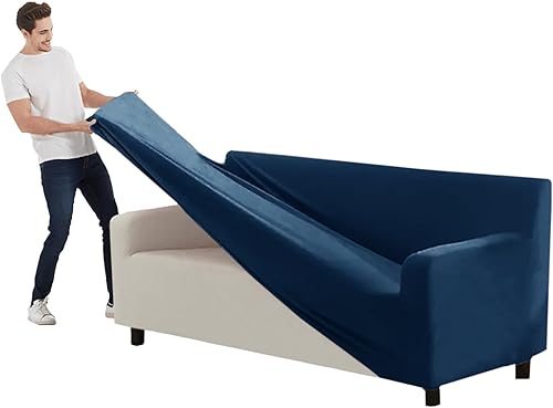 Miniatura 73 de Funda para Sofá de Terciopelo, Fundas Elásticas para Sofá para Funda Principal Separada/Respaldos y Cojines de Asiento, Funda para Sofá, para Fundas