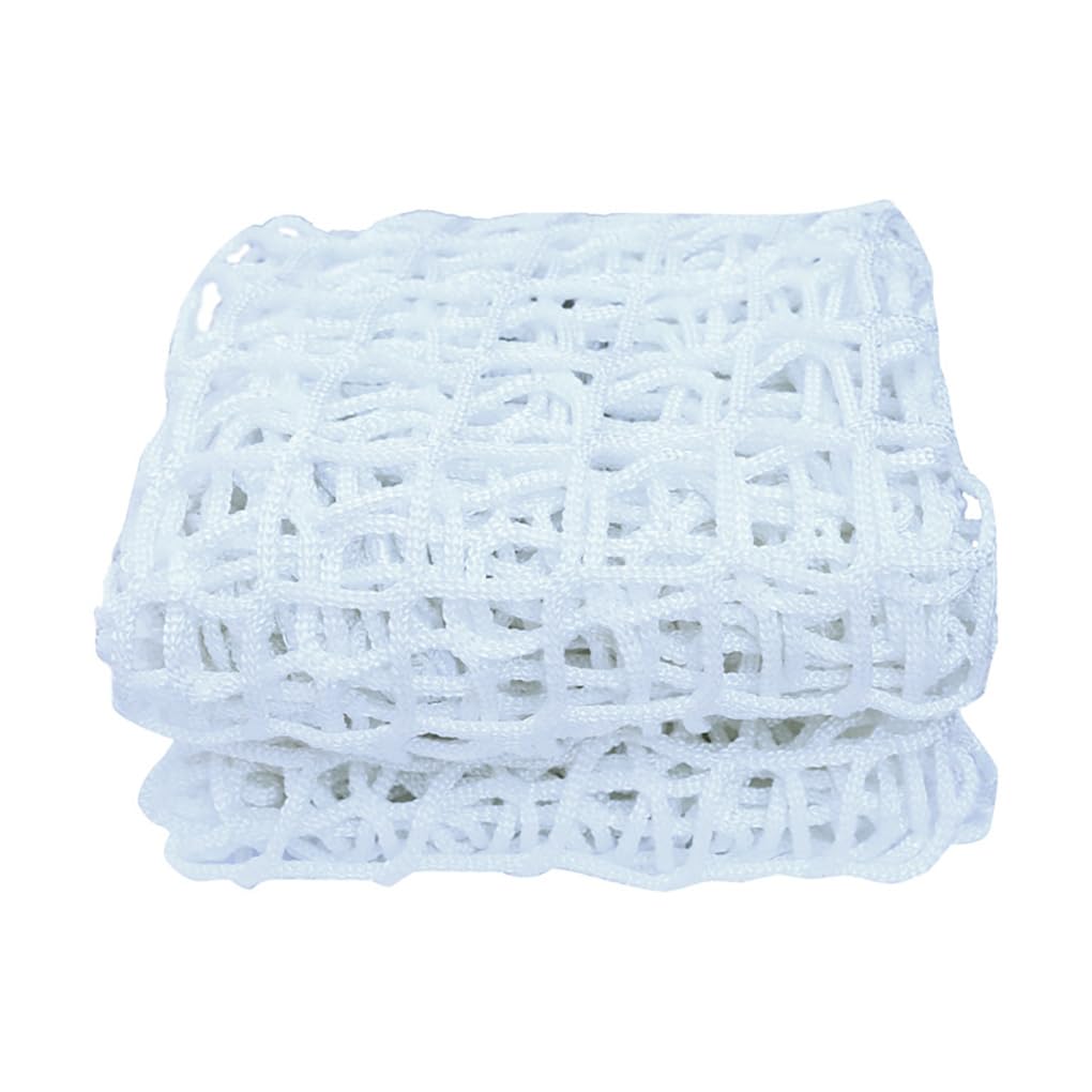 White Safety Rope Net for Kids, Exterior Guardrail Net for Stair Balcony, Knotless Fence Protective Netting, Outdoor Terrace Decoration Grid Net(Size: