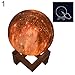 Produktbild 8/15 cm 3D Farbwechsel Mond Lampe LED Party Lampe USB Nachtlicht - 3 Color 8cm