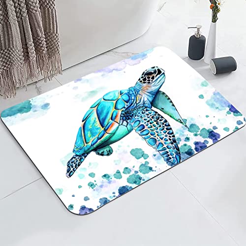 YISUMEI Bathroom Mat, Non-Slip Super Absorption Bath Carpet with Rubber Backing - Image 2