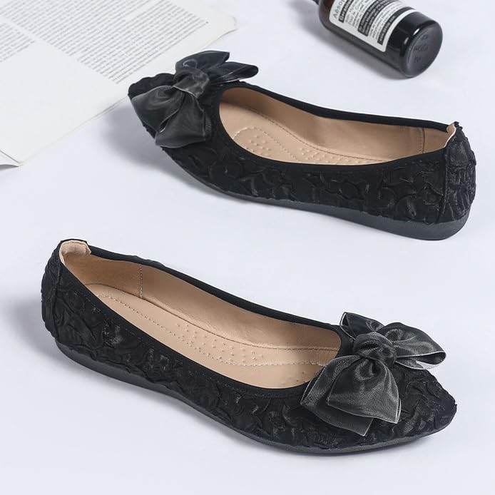 Womens Dressy Ballet Flats Soft Shoes for Women Comfortable Slip on Dress Shoes Foldable Flats for Women Casual3