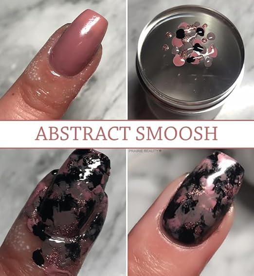 EXPESIA Silicone Soft Nail Stamper Scraper Polish Image Paint Stamp Nail Art for Girl's 4