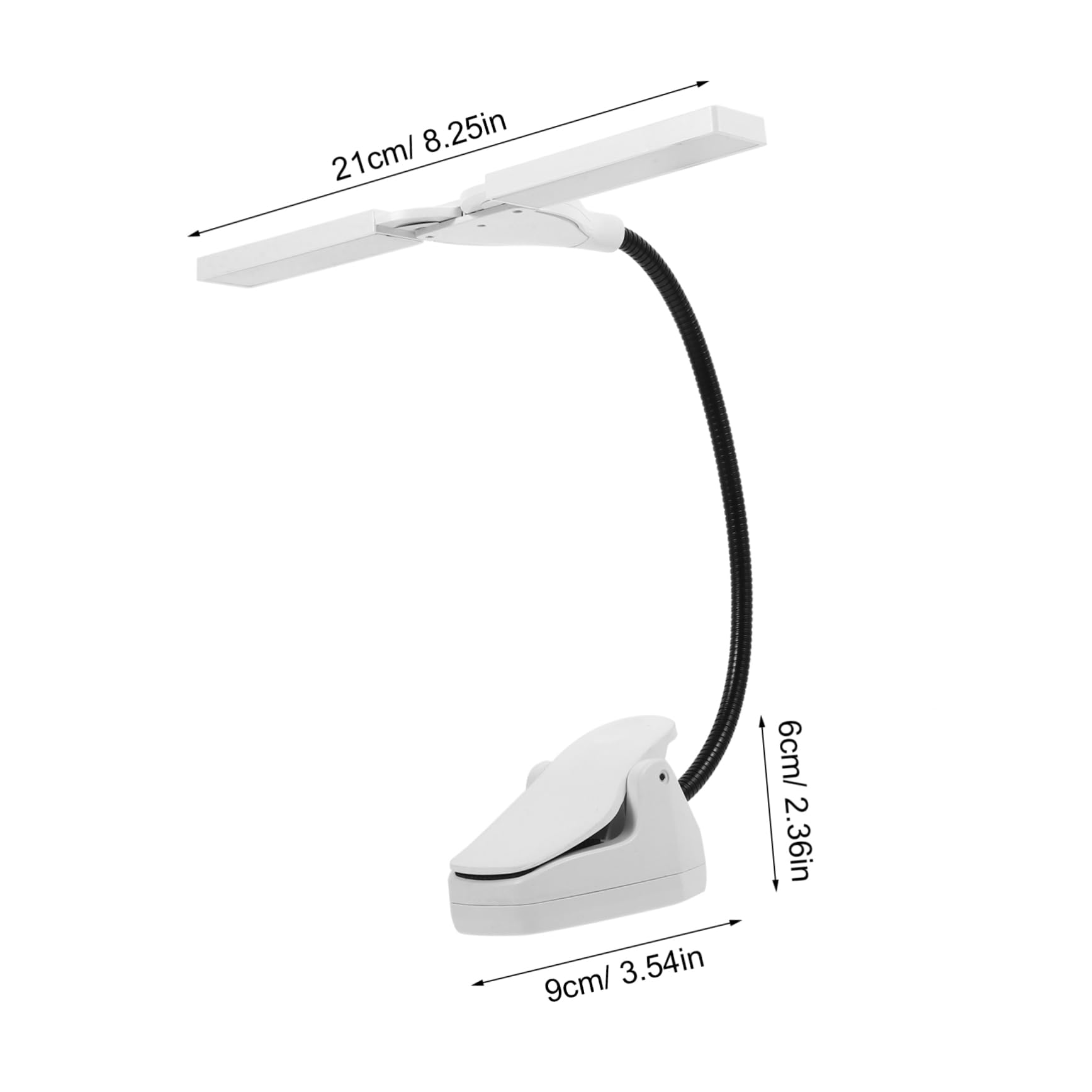 QUMIIRITY Piano Light for Upright Piano Music Stand Light Clip on Clip on Reading Lamp Random Color