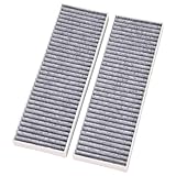 TOPAZ 2pcs Cabin Air Filter Kit Compatible with Honda Accord 1998-2002 TL 1999-2003 CL 2001-2003