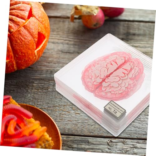 10 Dessous de Verre Acrylique Rétro Halloween pour Table