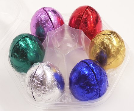 Lang’s Chocolates – Milk Chocolate Easter Eggs – Meltaway Chocolate Filled – 6 Pieces – Rich & Creamy – Perfect for Easter Baskets – Sweet Chocolate – Handcrafted – Gluten Free – Easter Candy – Kosher