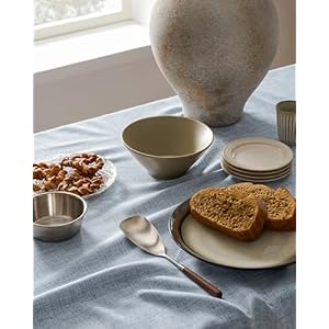 Linen Tablecloth for Rectangle Table 60x104 Inch Blue, Farmhouse Style Blue Tablecloth, Water Resistant Burlap Tablecloths for Dining Table Farmhouse Kitchen Linen Tablecloth for Rectangle Table 60×104 Inch Blue Farmhouse Style Blue Tablecloth Water Resistant Burlap Tablecloths for Dining Table Farmhouse Kitchen