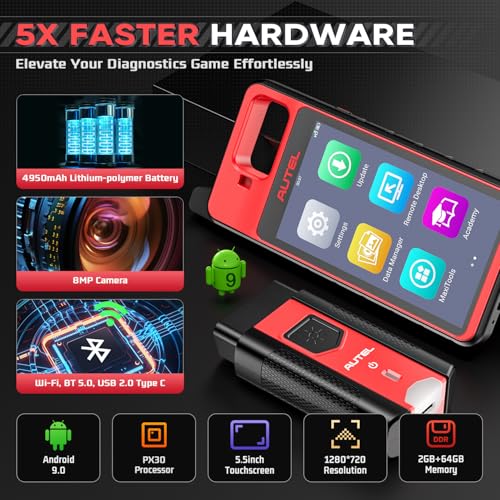 Image of Autel Scanner MaxilM KM100 Diagnostic Tool, Lifetime Update, 700+ Model